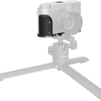 SmallRig 5217 L-Shaped Mount Plate with Silicone Handle for FUJIFILM X half Charcoal Silver