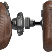 800q-06_133656 SmallRig 5161 ImageGrip Series Wooden Handle with NATO Clamp (Left Side)
