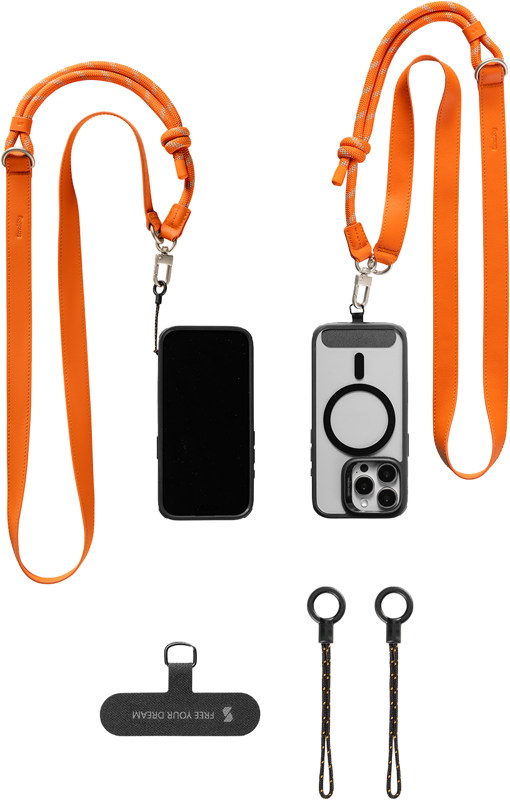 SmallRig 5300 FilMov Phone Strap Orange – puhelinkantohihna