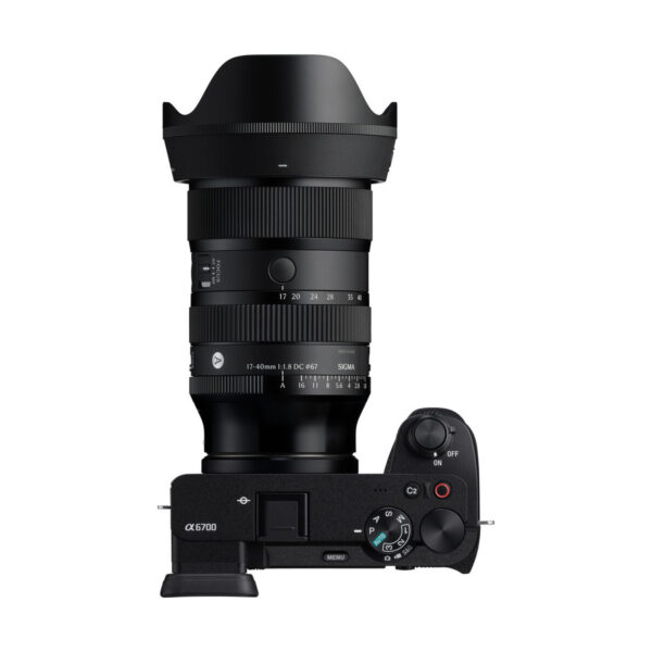 Sigma 17-40mm f/1.8 DC Art -objektiivi, Sony E