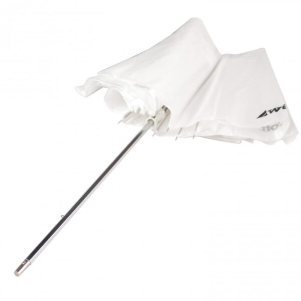 1462364345_668 Westcott 109 cm Optical White Satin Collapsible Umbrella