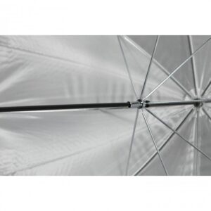 Westcott 114cm Optical White Satin Umbrella with Removable Black Cover