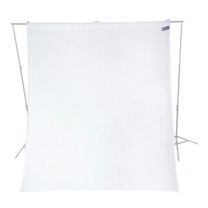 Westcott Wrinkle-Resistant Backdrop - White (2,7 x 3 m)