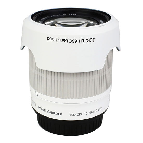 JJC EW-63C Canon -vastavalosuoja Valkoinen