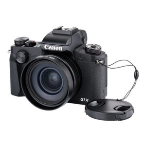 JJC LH-DC110 Canon G1X Mark III lens hood and stopper
