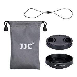 JJC LH-DC110 Canon G1X Mark III lens hood and stopper