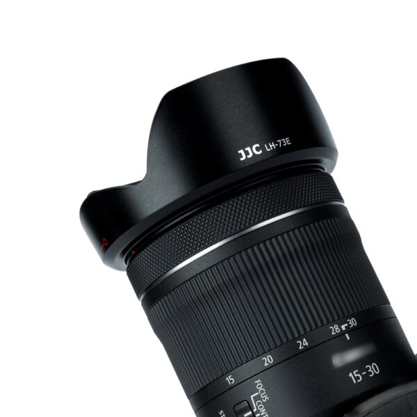 JJC EW-73E -vastavalosuoja (Canon RF 15–30mm f/4.5–6.3 IS STM)