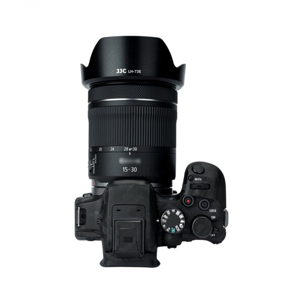 JJC EW-73E -vastavalosuoja (Canon RF 15–30mm f/4.5–6.3 IS STM)