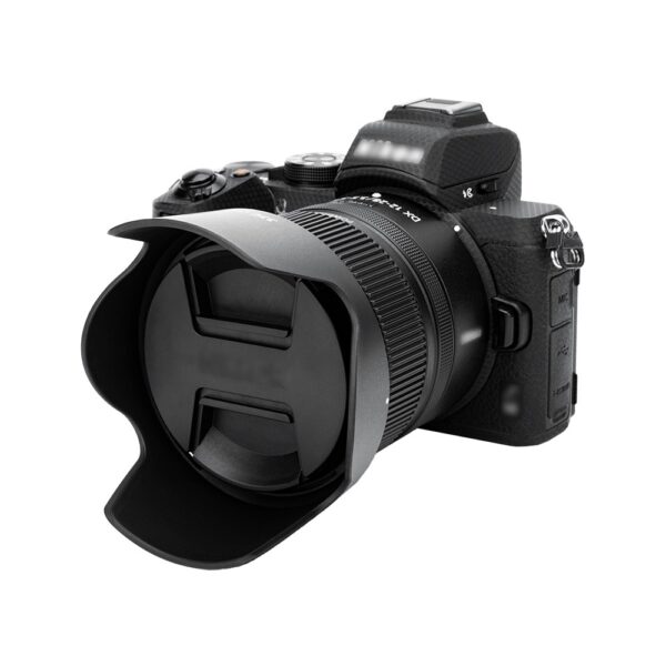 JJC HB-112 -vastavalosuoja (Nikon Z DX 12-28mm f/3.5-5.6 PZ VR)