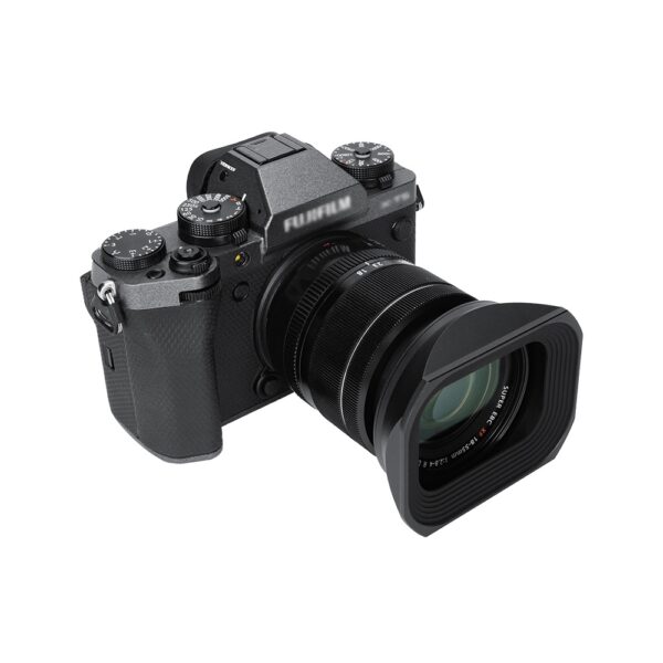 JJC LH-JXF1855II lens hood (Fuji XF 14mm f/2.8 R, XF18-55mm f/2.8-4 R LM OIS)
