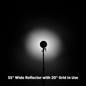 Westcott 55 Degree Wide Umbrella Reflector with Honeycomb Grids (Bowens Mount)