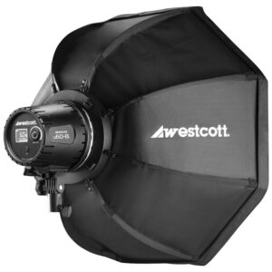 Westcott U60-B Bi-Color LED 1-Light Softbox Kit (60W) -LED softbox‑studiokitti