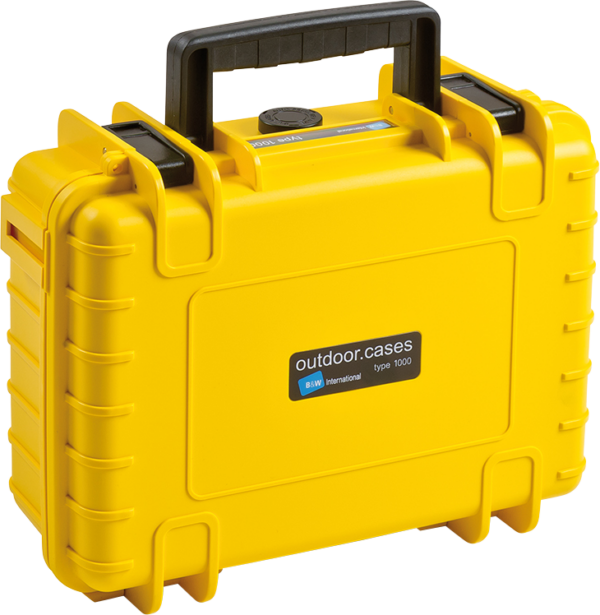800q-02_112232 B&W Type 1000 hard camera bag (empty), yellow