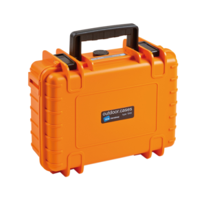 B&W Type 1000 hard camera bag (empty), orange
