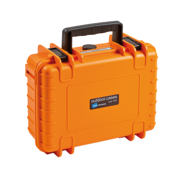 B&W Type 1000 hard camera bag (empty), orange