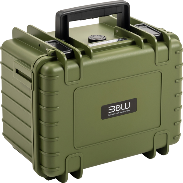 B&W Outdoor Cases Type 2000 / Bronze green (divider system)