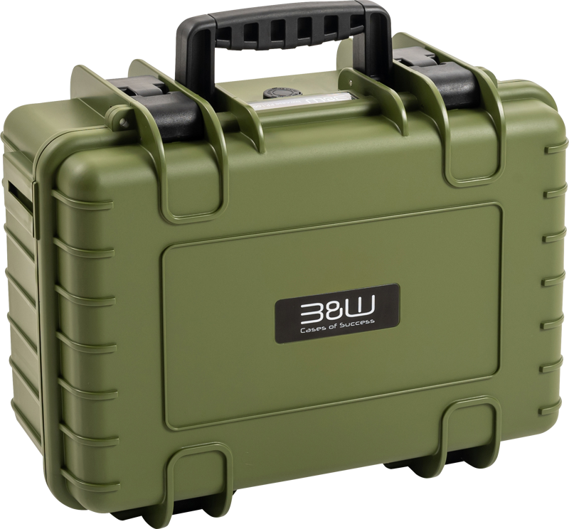B&W Outdoor Cases Type 4000 / Bronze green (divider system)