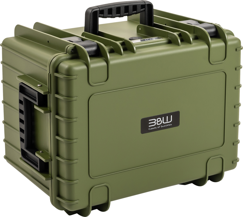 B&W Outdoor Cases Type 5500 / Bronze green (divider system)