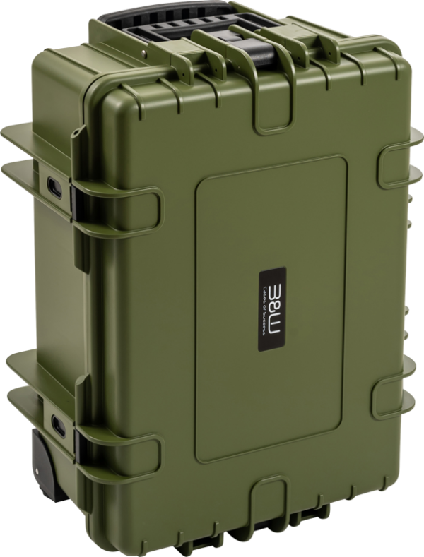 B&W Outdoor Cases Type 6700 / Bronze green (divider system)