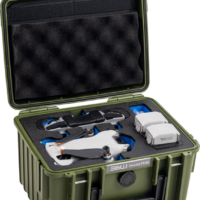 B&W Outdoor Cases Type 2000 for DJI Mini 4 Pro / Bronze Green