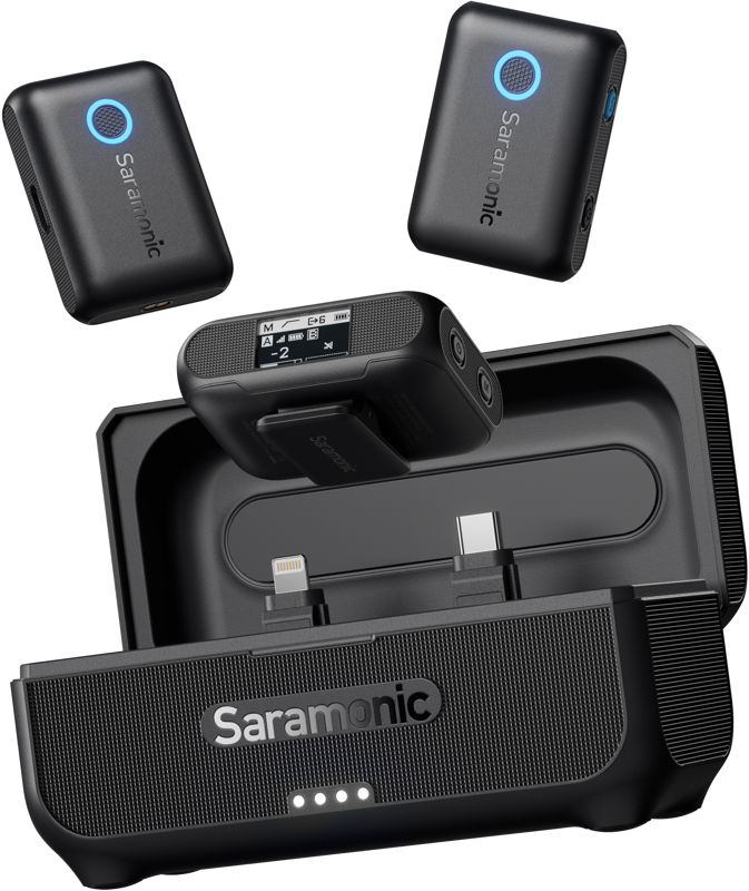 Saramonic Blink 500 B2+ (TX+TX+RX) 2 to 1 - 2,4 GHz wireless system