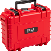B&W Outdoor Case Type 500 for Insta360 X3, red