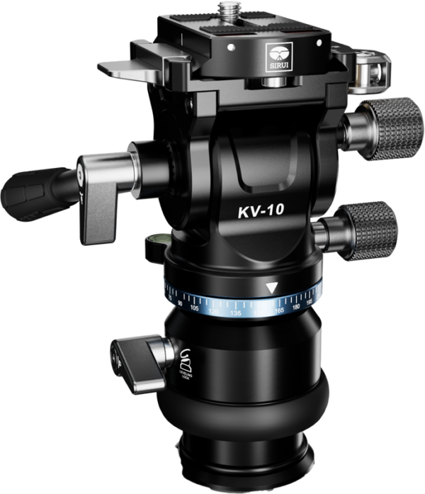 Sirui KV-10 Pan & Tilt Head with Leveling Base