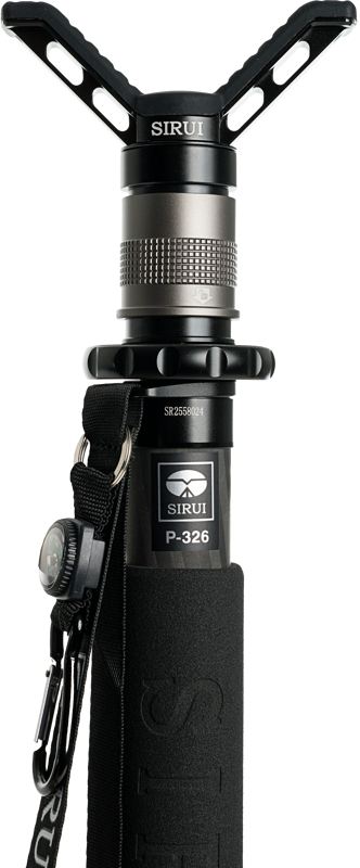 800q-02_130934 Sirui Monopod (Carbon) Kit with Quick Release and Gun Clamp