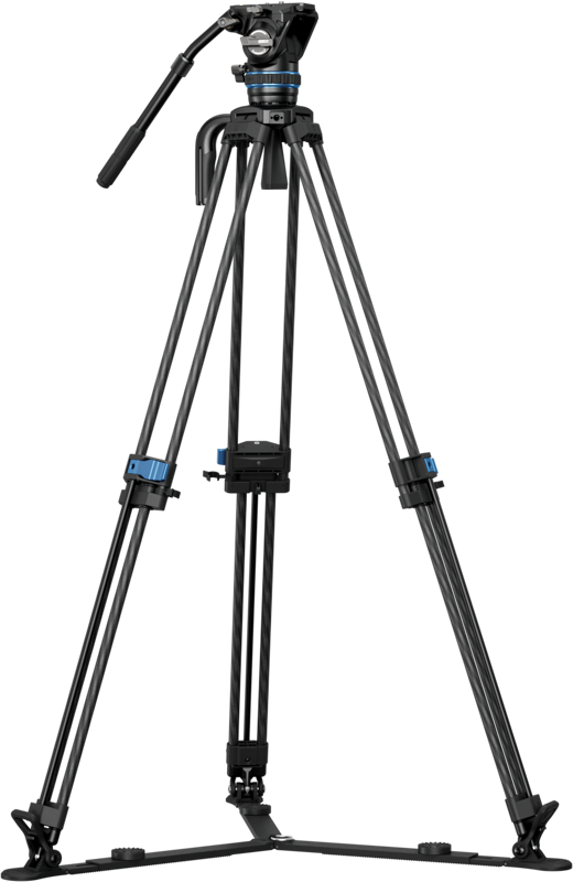 Sirui Pro Video Carbon Tripod Kit Rapid Twin-Leg SQ75+S5