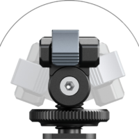 SmallRig 5436 Quick Release Support for DJI Osmo Action 5 Pro/4/3 with Cold Shoe