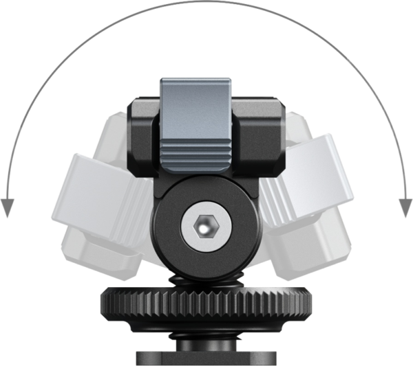 SmallRig 5436 Quick Release Support for DJI Osmo Action 5 Pro/4/3 with Cold Shoe
