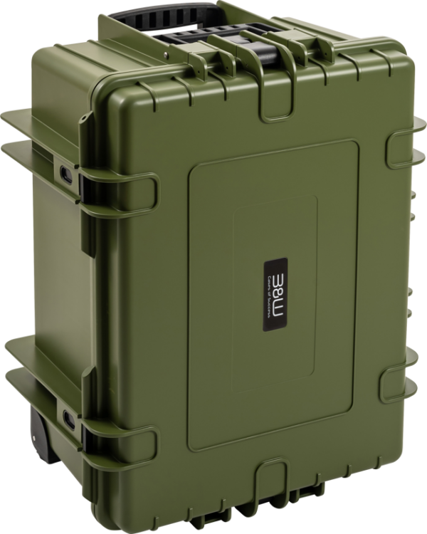 B&W Outdoor Cases Type 6800 / Bronze green (divider system)