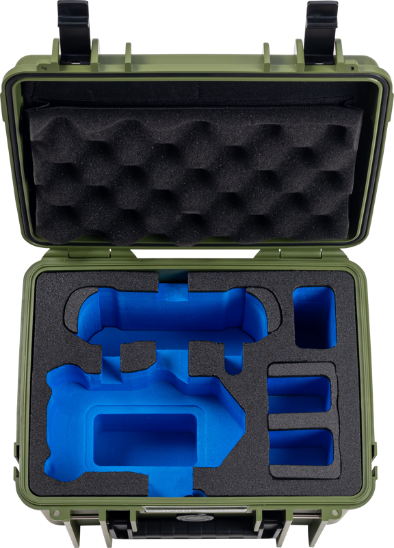 B&W Outdoor Cases Type 2000 for DJI Mini 4 Pro / Bronze Green