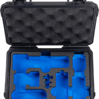 B&W Outdoor Case Type 500 for DJI Osmo Pocket 3 Creator Combo, Black