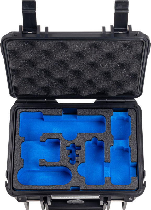 B&W Outdoor Case Type 500 for DJI Osmo Pocket 3 Creator Combo, Black