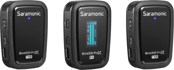 800q-03_128158 Saramonic Blink 500 ProX B2R 2.4GHz Dual-Channel Wireless Microphone System with Charging Case