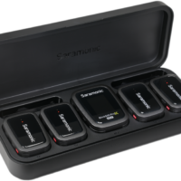 800q-03_128739 Saramonic Blink 500 Pro B8 2.4GHz 4-Ch Wireless Microphone System with Case and Onboard recording