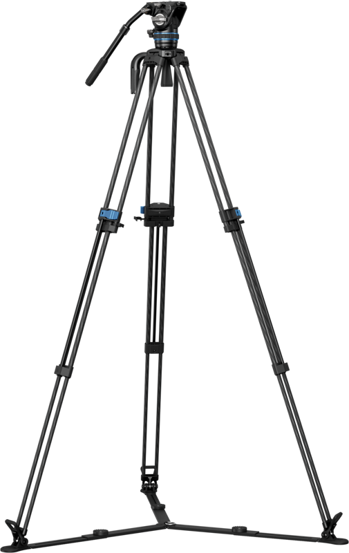 Sirui Pro Video Carbon Tripod Kit Rapid Twin-Leg SQ75+S5