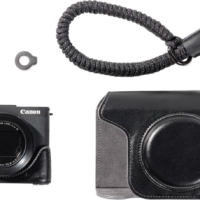 SmallRig 5385 Leather Case Kit for Canon PowerShot V1 Black