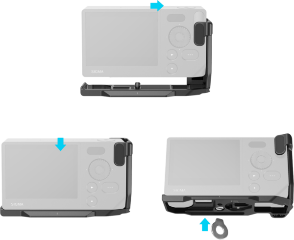 SmallRig 5389 L-Shaped Mount Plate with Handle for Sigma BF Black
