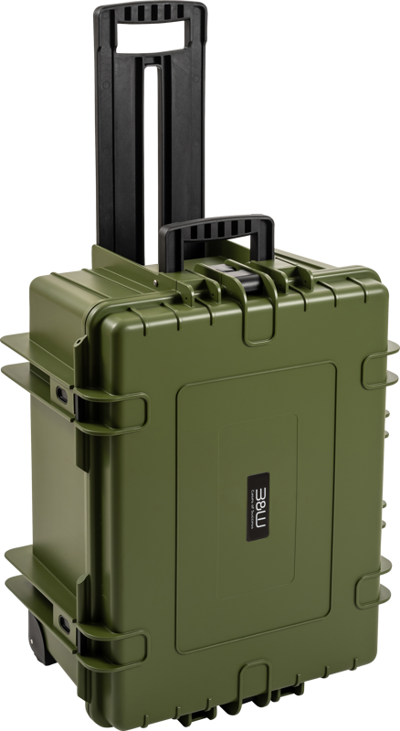 B&W Outdoor Cases Type 6800 / Bronze green (divider system)