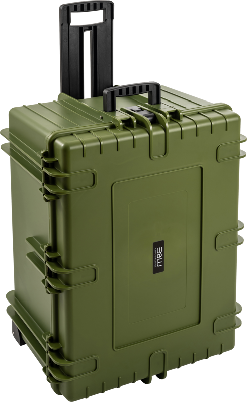 B&W Outdoor Cases Type 7800 / Bronze green (pre-cut foam)