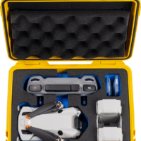 B&W Outdoor Cases Type 2000 for DJI Mini 4 Pro / Yellow