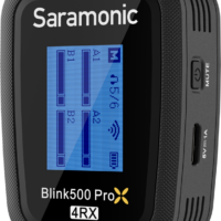 800q-04_128739 Saramonic Blink 500 Pro B8 2.4GHz 4-Ch Wireless Microphone System with Case and Onboard recording