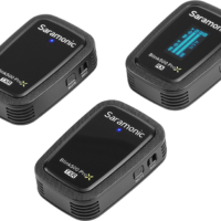 800q-05_128158 Saramonic Blink 500 ProX B2R 2.4GHz Dual-Channel Wireless Microphone System with Charging Case