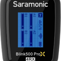 800q-05_128739 Saramonic Blink 500 Pro B8 2.4GHz 4-Ch Wireless Microphone System with Case and Onboard recording