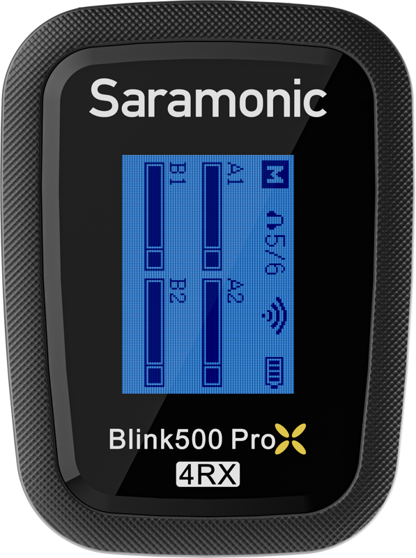 800q-05_128739 Saramonic Blink 500 Pro B8 2.4GHz 4-Ch Wireless Microphone System with Case and Onboard recording