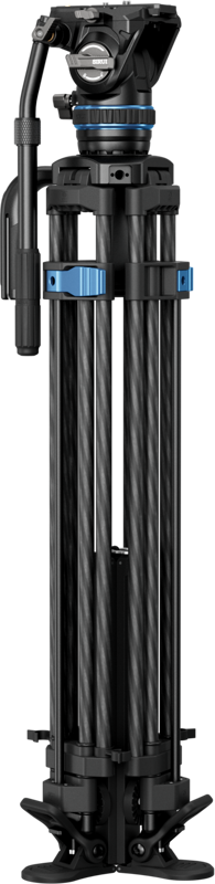 Sirui Pro Video Carbon Tripod Kit Rapid Twin-Leg SQ75+S5