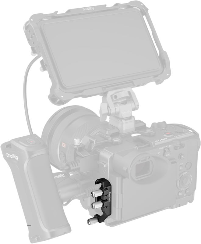 SmallRig 5592 USB-C & Multi Cable Clamp for Sony FX2 Cages