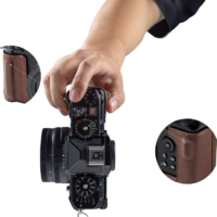 SmallRig 5096 Leather Case Kit for Nikon Z f Brown